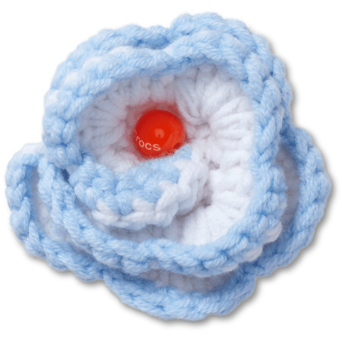 Light Blue Crochet Floral