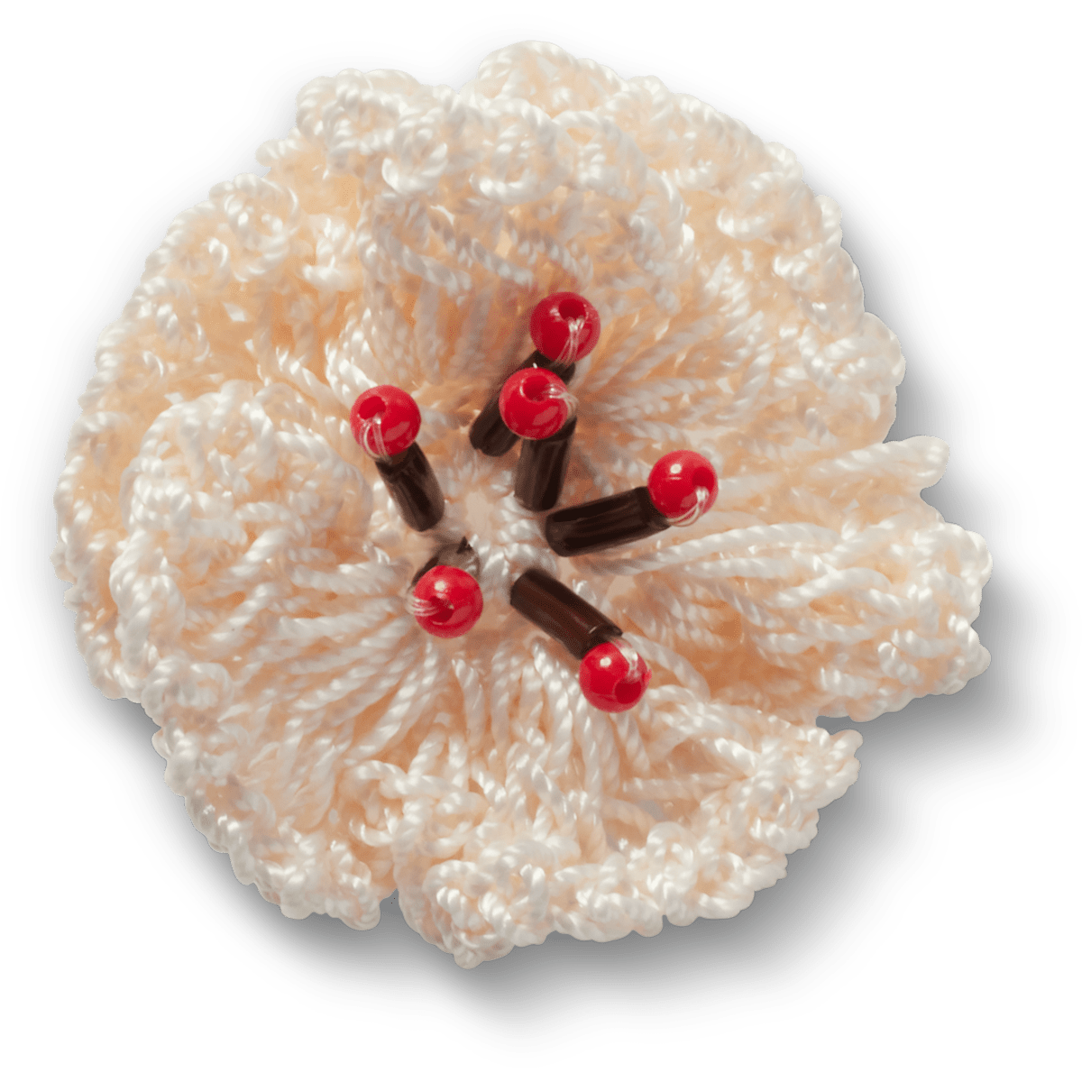 White Crochet Floral