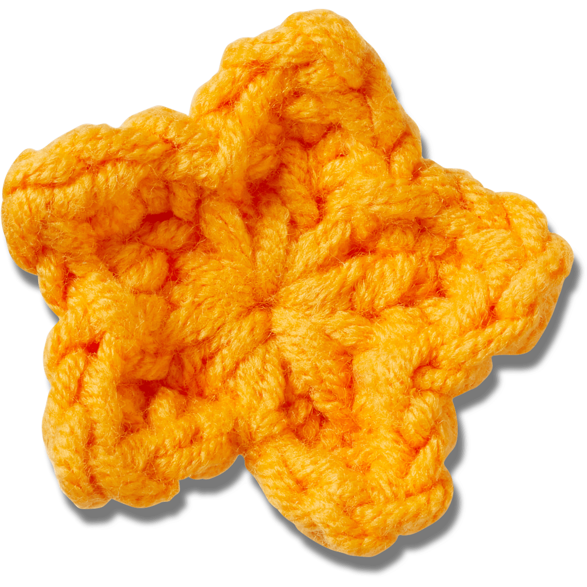 Crafted Crochet Orange Star