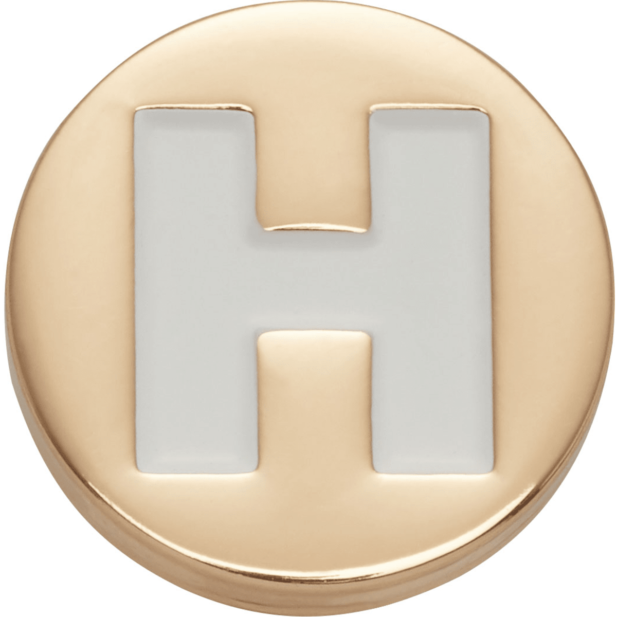 Gold Letter H