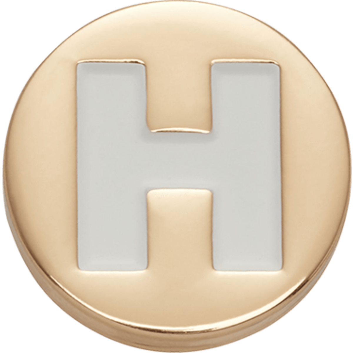Gold Letter H - Image 3
