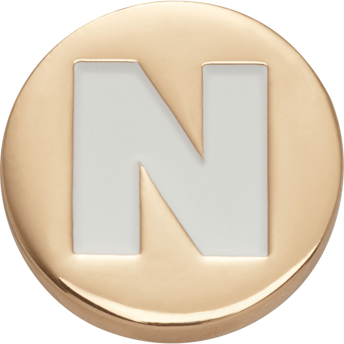 Gold Letter N