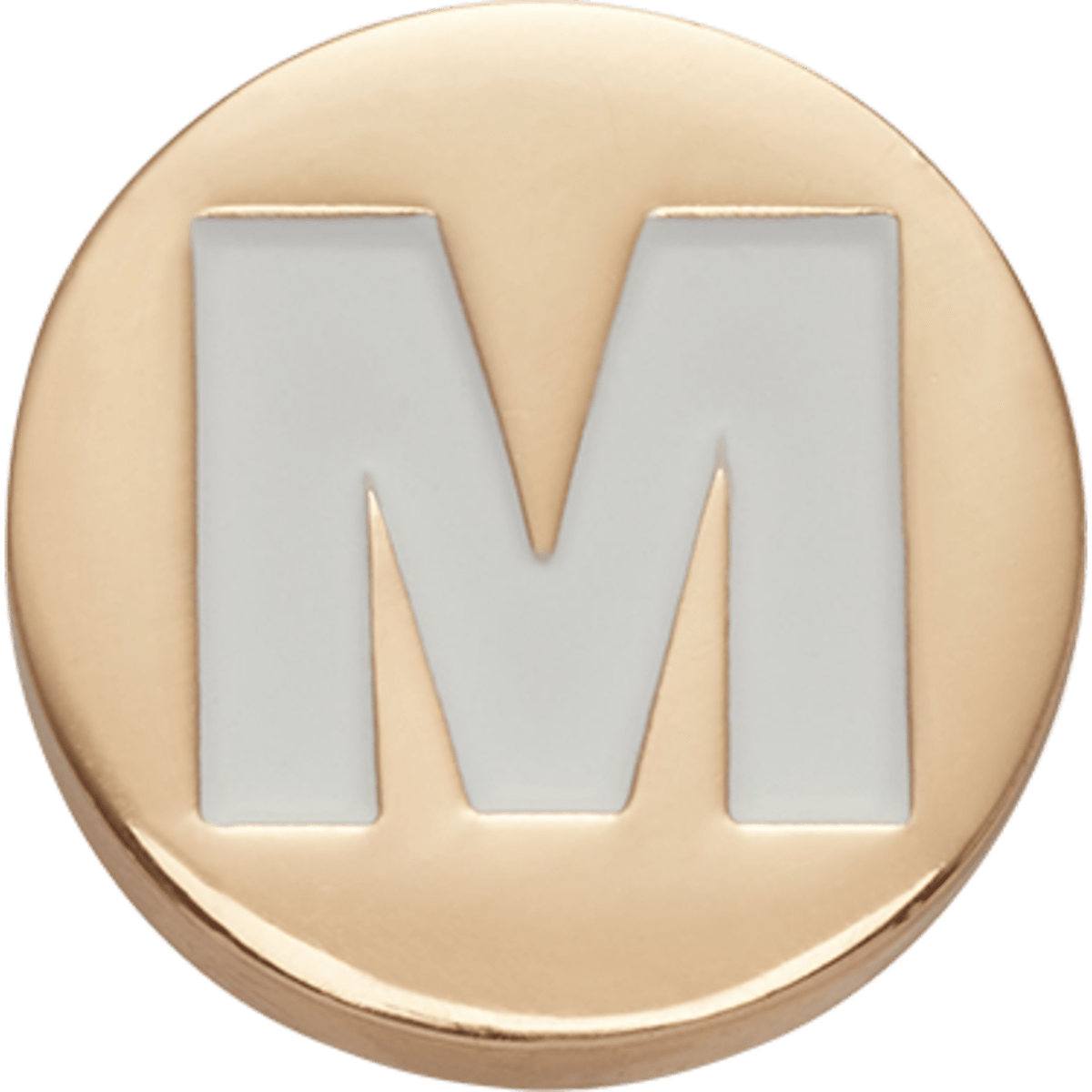 Gold Letter M - Image 3
