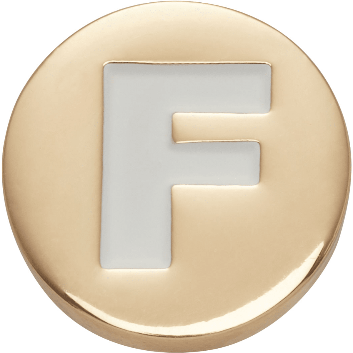 Gold Letter F