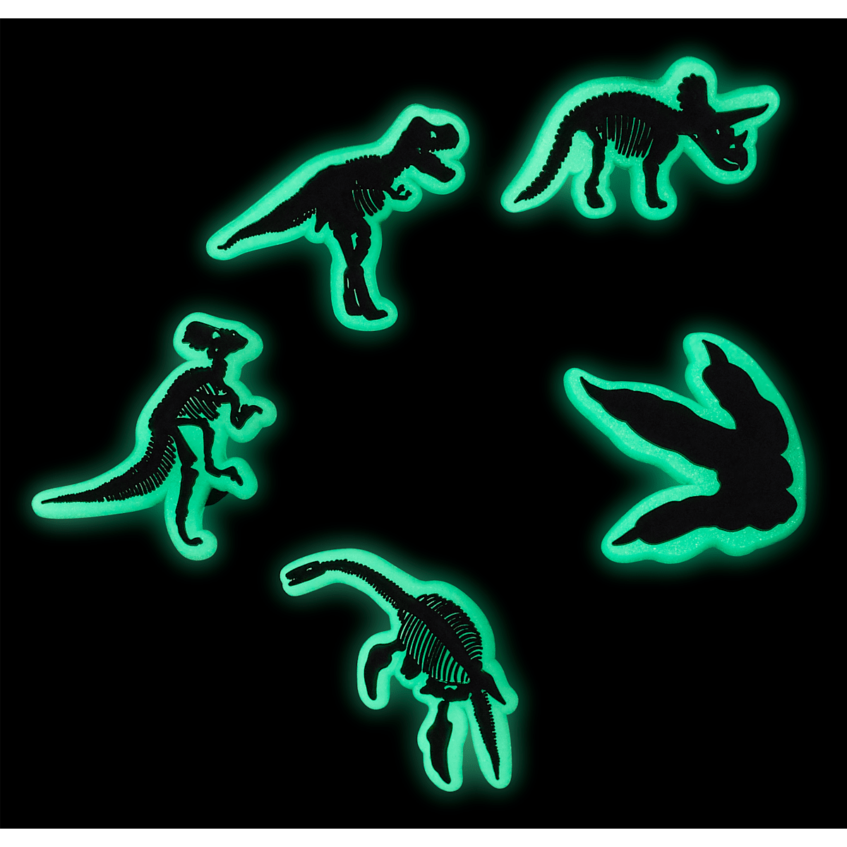 Glow In The Dark Dino 5 Pack