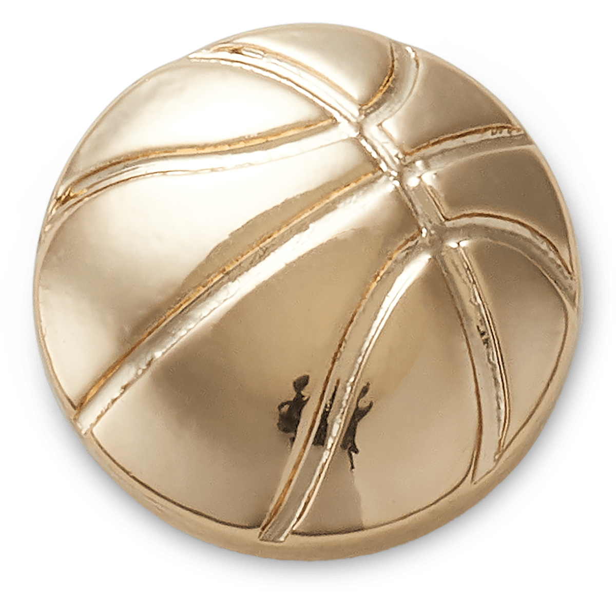Tiny Gold Basketball